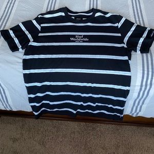 HUF Worldwide striped T-Shirt